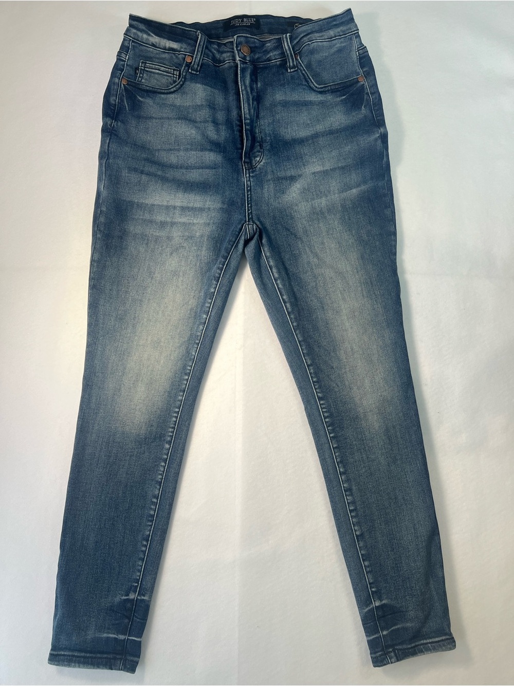 Judy Blue Skinny Fit Jeans Women’s Blue Denim Medium Wash Stretch Style JB888525